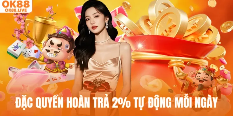 Đặc quyền hoàn trả 2% tự động mỗi ngày